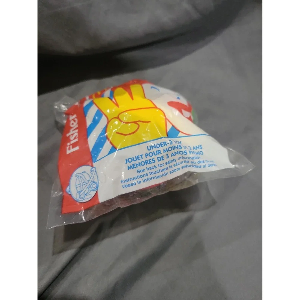 1996 Fisher Price McDonalds Happy Meal Under 3 Toy - Drive Through Sealed!